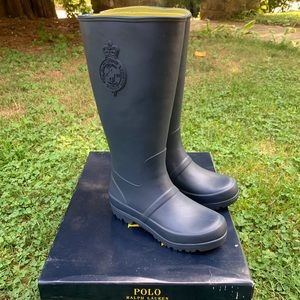🦋 New Polo by Ralph Lauren Rain boots